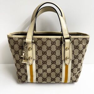 Gucci Beige and Gold Women's Tote